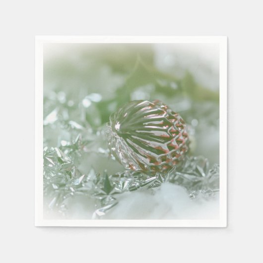 Kerstmis servetten - papier スタンダードカクテルナプキン (正面)