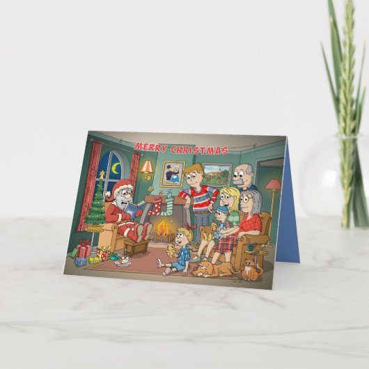 Kerstverhalen van de kerstman シーズンカード (正面)