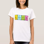 Keryn期別テーブル名のシャツ Tシャツ (正面)