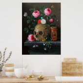 Kessel's Vanitas Still Life ポスター (キッチン)