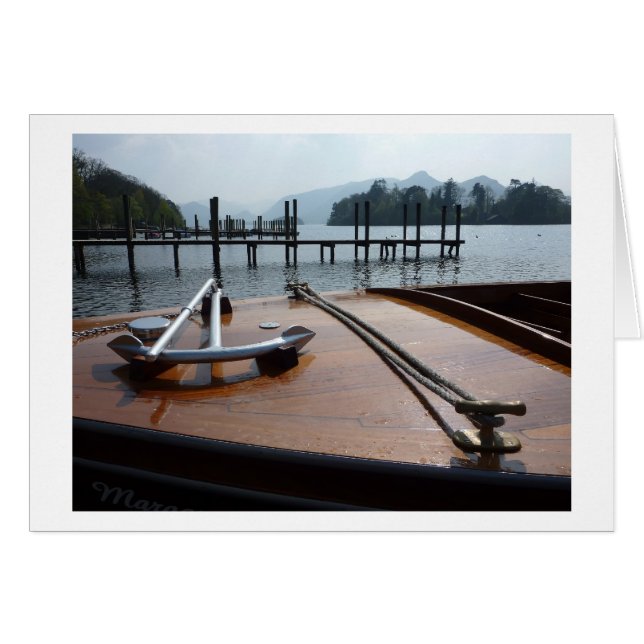 Keswickのボートの着陸 (正面横)