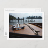 Keswickのボートの着陸 ポストカード (正面/裏面)