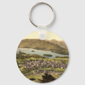 Keswick II、Derwentwater、Lake District、イギリス キーホルダー (裏面)