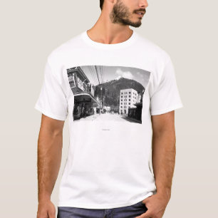 Ketchikanの中心の代表団の通り Tシャツ