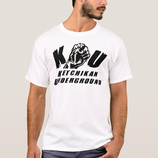 Ketchikanの地下のTシャツ Tシャツ (正面)