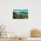 Ketchkan, Alaska Town View - The First City ポスター (キッチン)