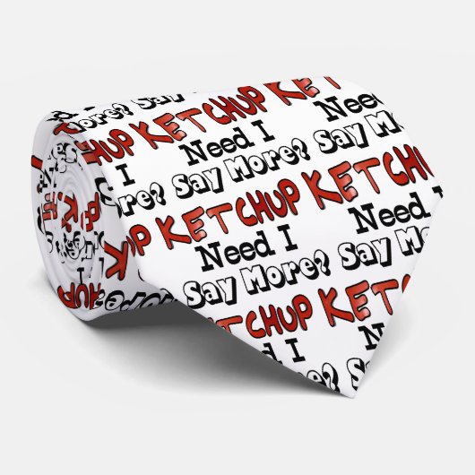 Ketchupが必要 ネクタイ (ロール)