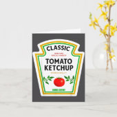 Ketchup Halloween 2024 Costume Matching Mustard Co カード (黄色い花)