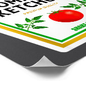 Ketchup Halloween 2024 Costume Matching Mustard Co ポスター (角)