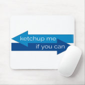 Ketchup me if you can movie pun/joke マウスパッド (マウス)