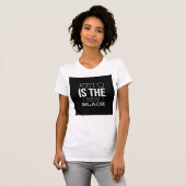 Ketoは新しい黒です Tシャツ (正面フル)