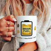 Keto Coffee Brain Fuel Recipe コーヒーマグカップ