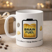 Keto Coffee Brain Fuel Recipe コーヒーマグカップ