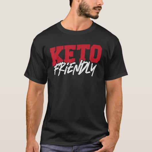 Keto Friendly Keto Diet Ketogenic Ketones Tシャツ (正面)