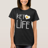 Keto Life Ketogenic Diet Keto  Avocado Bacon Diet Tシャツ (正面)