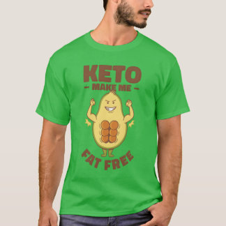 Keto Nutritionist Diet Ketogenic Food Weight Loss  Tシャツ