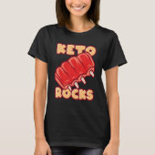 Keto Rocks Grilled Spare Ribs Tシャツ (正面)