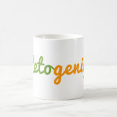 KETOgenialのクラシックで白いマグ コーヒーマグカップ (中央)