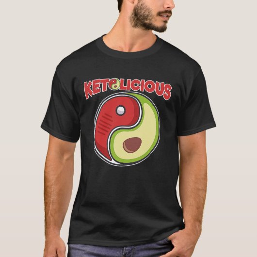Ketolicious Keto Diet Ketogenic Diet  for Ketosis Tシャツ (正面)