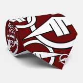 Ketteringの暗いあずき色のタイ ネクタイ (ロール)