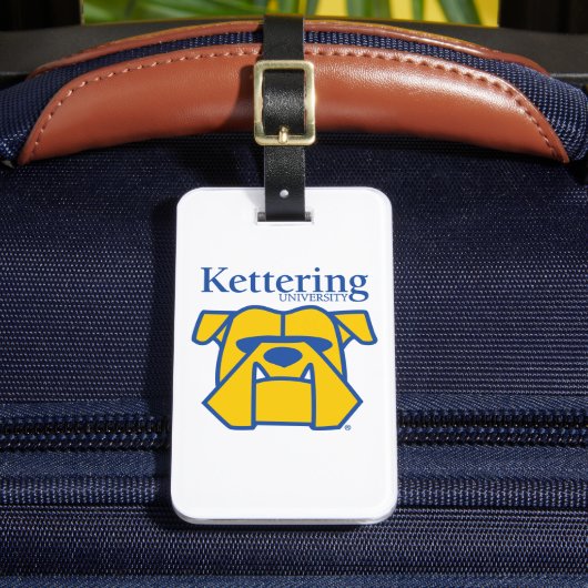 Kettering University Bulldogs ラゲッジタグ (正面インサイチュ2)
