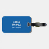 Kettering University Bulldogs ラゲッジタグ (裏面横)