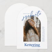 Kettering University Graduation 招待状 (正面/裏面)