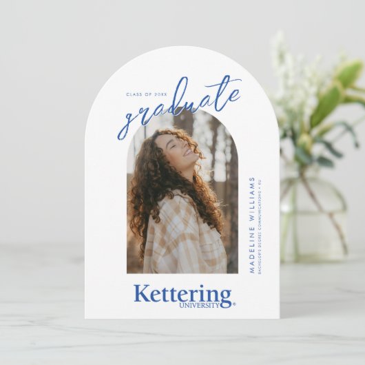 Kettering University Graduation 招待状 (スタンド正面)