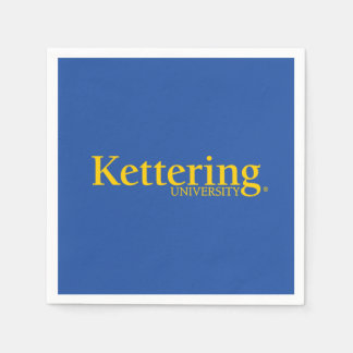 Kettering University Logo スタンダードカクテルナプキン