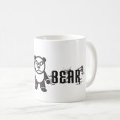 KettleBear -パンダくま- Kettlebellの強奪-マグ コーヒーマグカップ (正面右)
