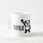 KettleBear -パンダくま- Kettlebellの強奪-マグ コーヒーマグカップ (正面左)