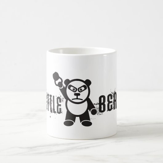 KettleBear -パンダくま- Kettlebellの強奪-マグ コーヒーマグカップ (中央)