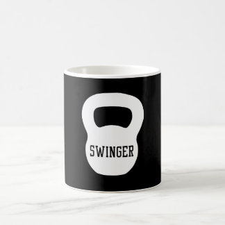 Kettlebellのスウィンガー コーヒーマグカップ