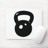 Kettlebellのトレーニング マウスパッド (マウス)