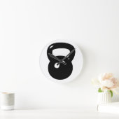 Kettlebellのトレーニング ラウンド壁時計 (ホーム)