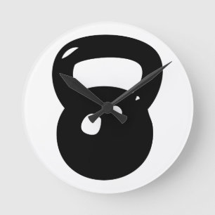 Kettlebellのトレーニング ラウンド壁時計