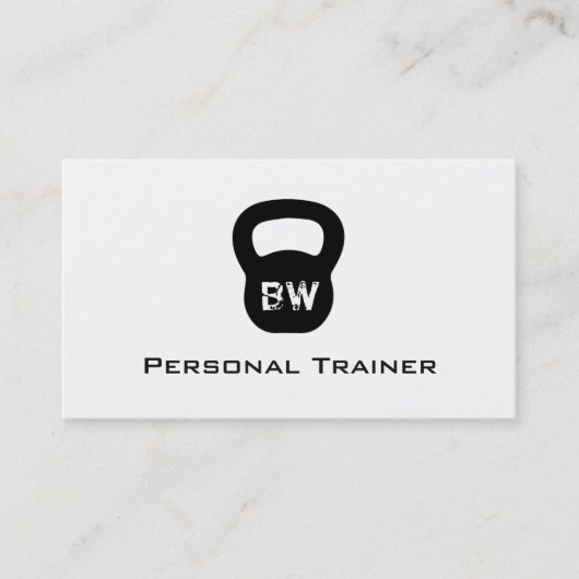 Kettlebellのパーソナルトレーナーの名刺 名刺 (正面)
