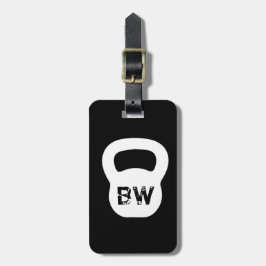Kettlebellのパーソナルトレーナーの荷物のラベル ラゲッジタグ