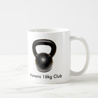 Kettlebellのレディース16kgクラブ コーヒーマグカップ