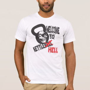Kettlebellの地獄のTシャツへの歓迎 Tシャツ