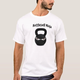 Kettlebellの忍者-人 Tシャツ