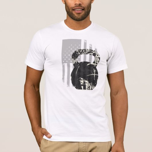 Kettlebellの愛国者 Tシャツ (正面)