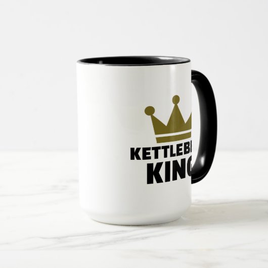 Kettlebell王 マグカップ (正面右)