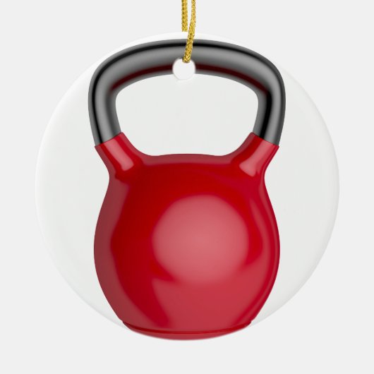 Kettlebell セラミックオーナメント (正面)