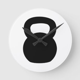 Kettlebell ラウンド壁時計