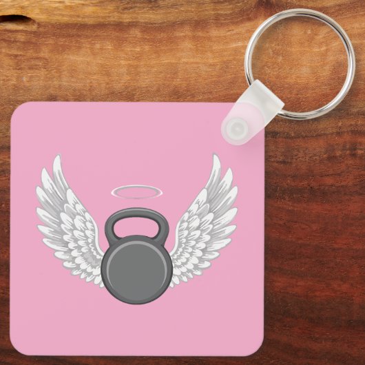 Kettlebell Heaven キーホルダー (裏面)