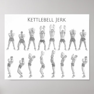 Kettlebell Jerk ポスター