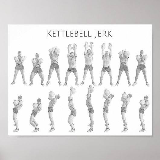 Kettlebell Jerk ポスター (正面)