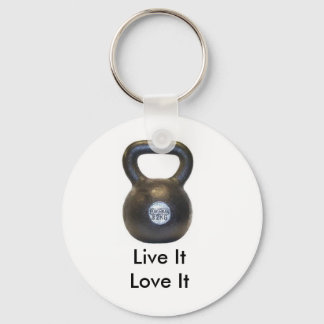 kettlebell, Live ItLove It キーホルダー