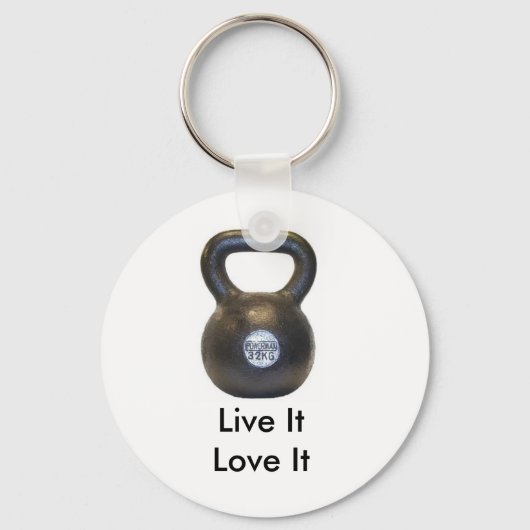 kettlebell, Live ItLove It キーホルダー (正面)